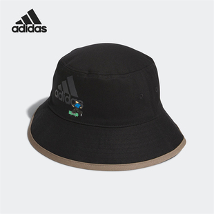 经典 正品 阿迪达斯男女同款 简约户外出行休闲渔夫帽 Adidas IA5268