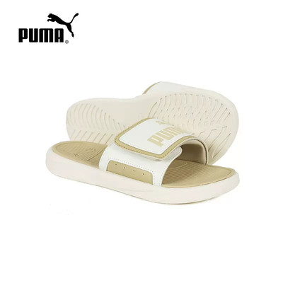 正品Puma/彪马拖鞋男女同款夏季魔术贴运动凉拖沙滩鞋 372280-23