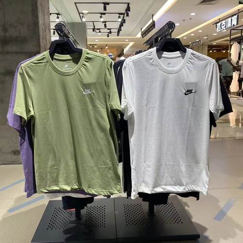正品 Nike耐克男子宽松透气圆领运动休闲短袖T恤 AR4999