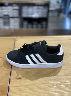 Adidas阿迪达斯春季新款男NEO低帮反毛皮耐磨运动休闲板鞋H04556