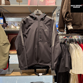 Adidas阿迪达斯男子加绒外套运动休闲户外冲锋衣连帽夹克KR2496