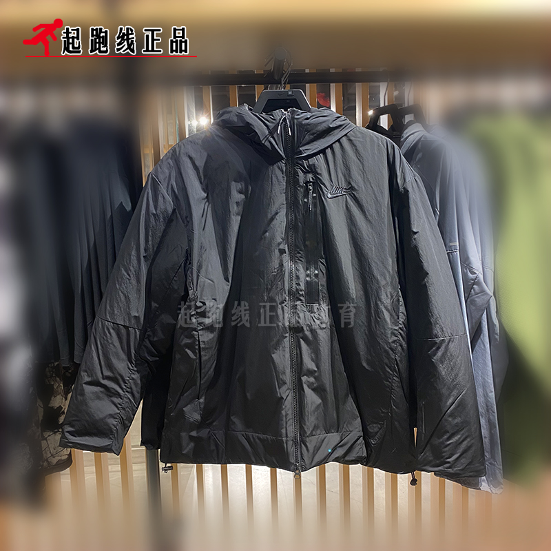 Nike耐克棉服外套男冬季连帽短款运动保暖休闲夹克棉衣棉袄DQ4743 运动服/休闲服装 运动棉衣 原图主图