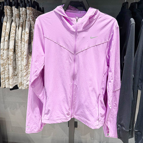 正品Nike/耐克女子新款防晒跑步训练休闲运动夹克外套 FB7481-532
