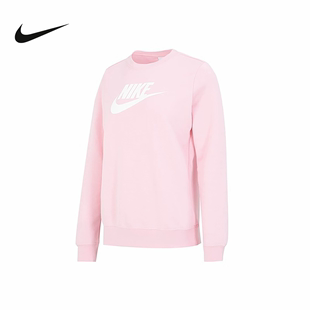 耐克女子卫衣春秋针织运动休闲圆领套头衫 DQ5833 Nike 正品 690