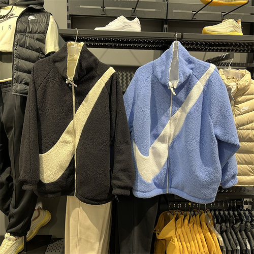 Nike耐克正品女子羊羔绒大勾子