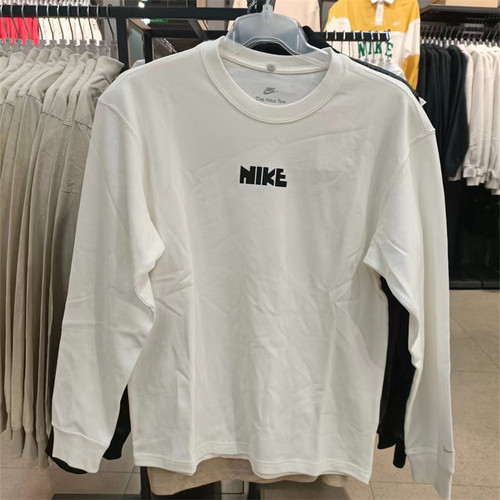 正品Nike/耐克男子针织圆领卡通印花运动休闲长袖卫衣 FN0253-133