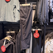 Adidas阿迪达斯男加绒长裤 2024冬季 新款 正品 保暖运动休闲裤 JX1788