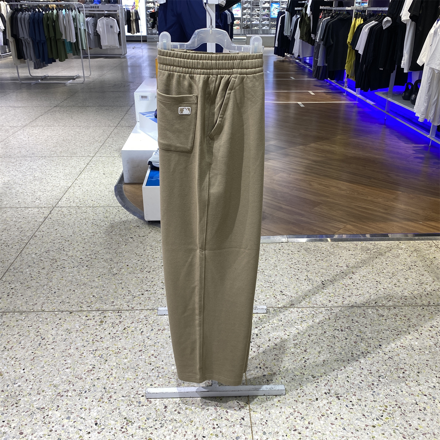 MLB男女休闲长裤宽松直筒裤