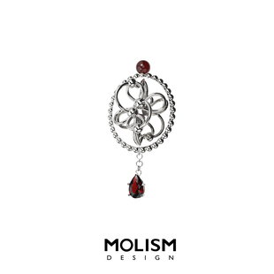 MOLISM重生系列椭圆3D藤蔓果实胸针 包邮 原创独立设计师品牌新品