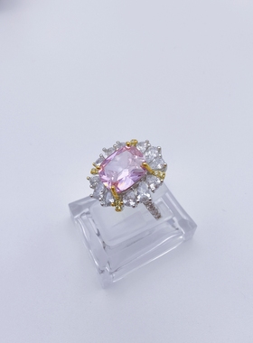 甜美彩爆法式复古可调节戒指合集