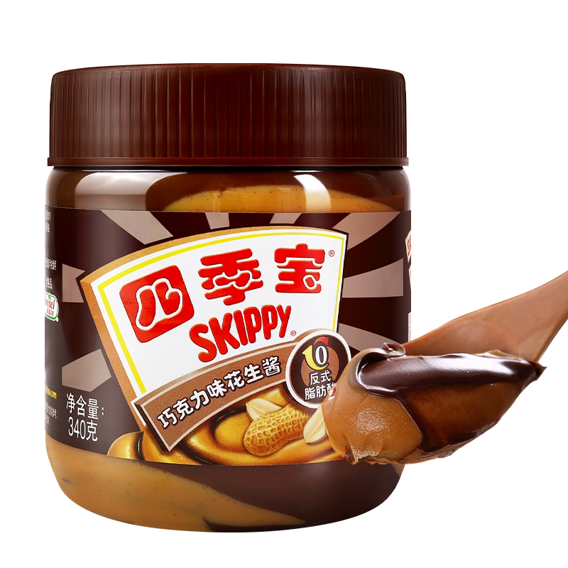 花生酱拌面巧克力花生酱四季宝