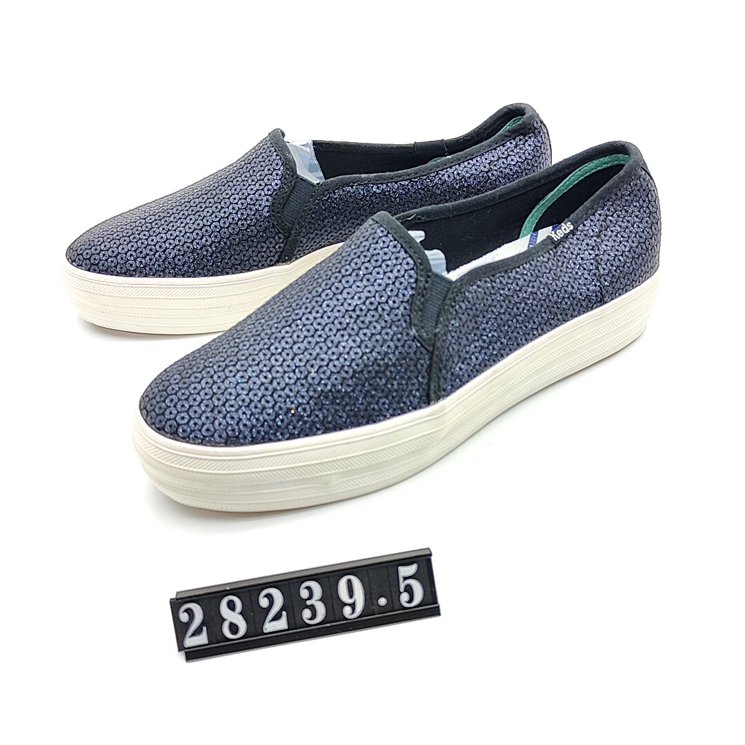 282 39.5码 keds厚底闪闪鞋
