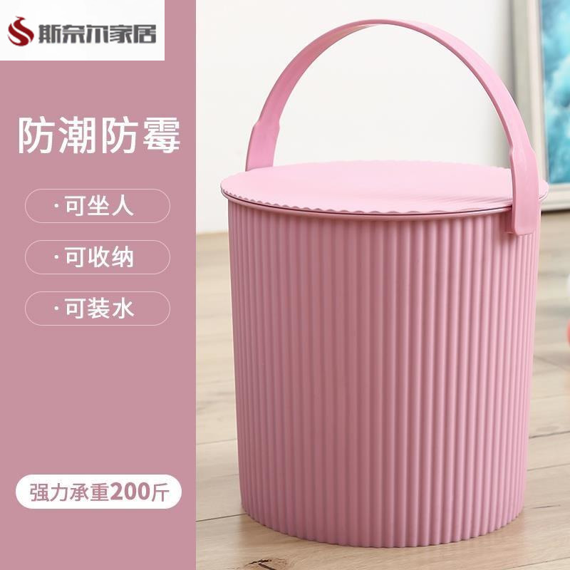 收纳凳子储物凳可坐人家用门口换鞋凳塑料小板凳儿童玩具整理箱DZ