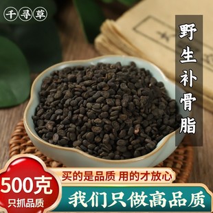 补骨脂500g克中药材新货当季补骨脂粉破故纸 补骨脂 黑故子婆固脂