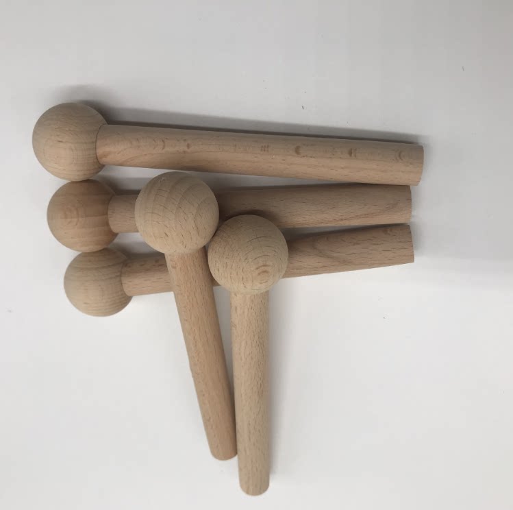 定制洞洞板木质实木配件火柴棒小木棒一字隔板置物架北欧展示墙