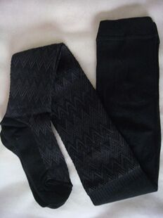 日产厚木 连裤 BL2500 柔软舒适连脚 袜 本色提花 现货供应