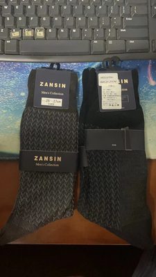 现货 日产 战神 zansin LV7141 棉 提花绅士男袜 短袜