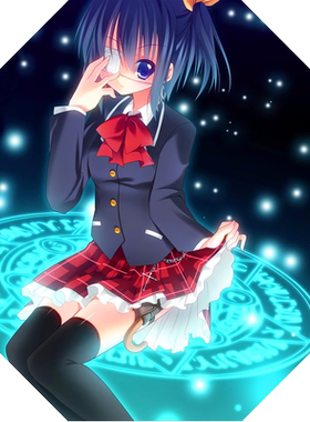 中二病也要谈恋爱COS小鸟游六花动漫学生晴雨伞两用伞二次元