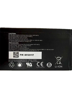 适用于 Novatel wireless 160002 P/N 40123117 4400mAh 电池