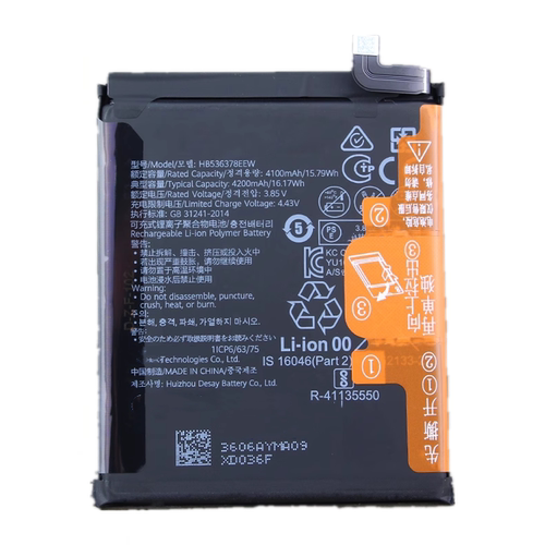 适用于华为P40Pro Mate40 mate40e手机电池HB536378EEW