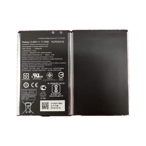 适用华硕 ZenFone2Laser/Selfie ZE601KL ZE550KL 电池C11P1501