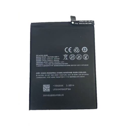 适用于魅族16THplus M892Q手机电池BA892