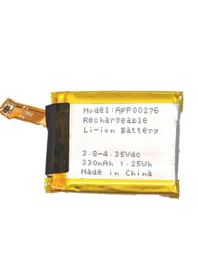 全新APP00276电池 适用化石/fossil智能手表腕表电池Apack 330mAh