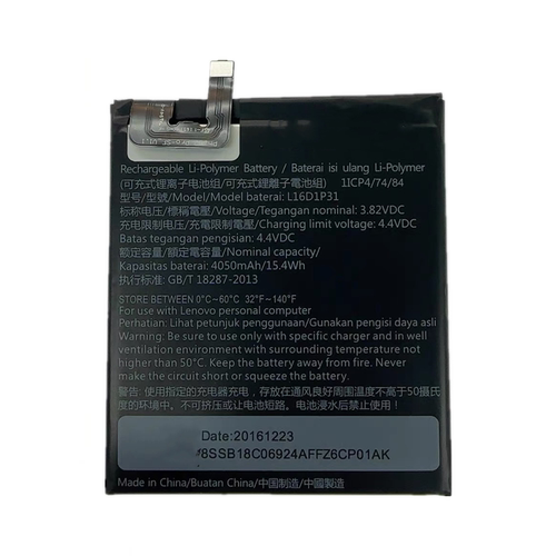 适用于Lenovo/联想 Phab 2 pro PB2-690M平板电池 L16D1P31电池