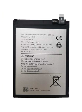 适用于传音lnfinix 手机电池BL-49XX