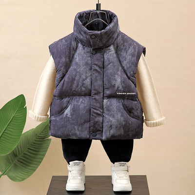 加厚免洗马甲羽绒棉时髦秋冬季