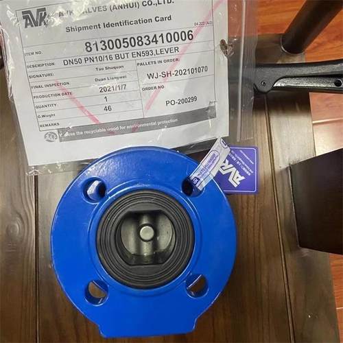 蝶阀756 DN350双法兰蝶阀丹麦阀门应用在供水污水处理