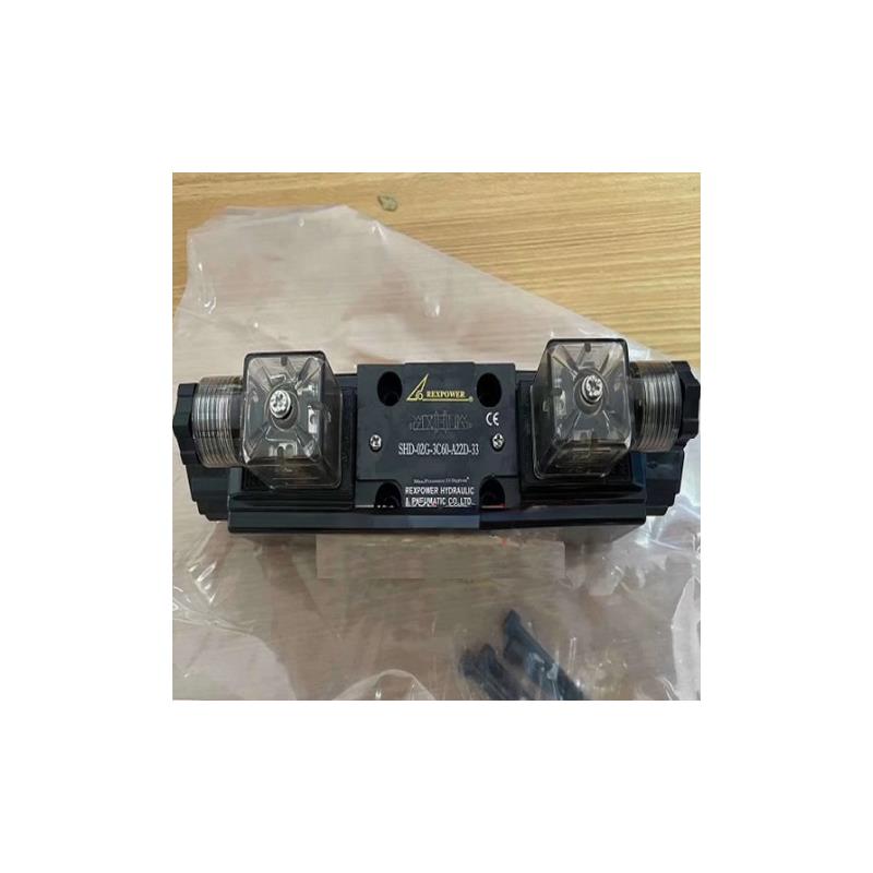 全新正品台湾REXPOWER电磁阀 液压阀SHD-02G-2B2-A22D-33