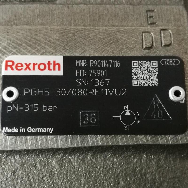 R901147116 PGH5-30/080RE11VU2 # Rexroth//力士乐
