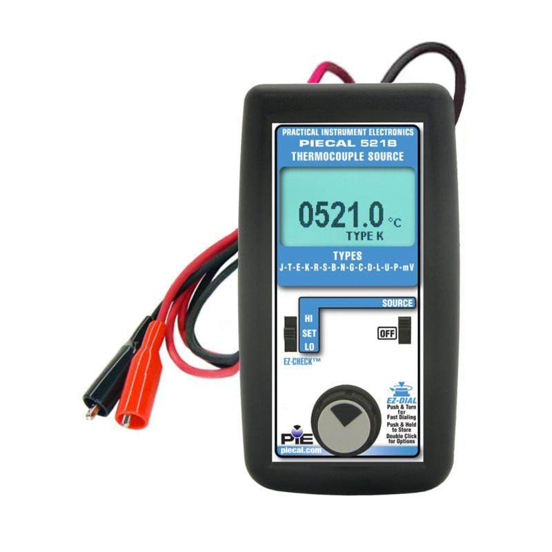 520B/521B热电偶校验仪 十四种T/C类型校准器