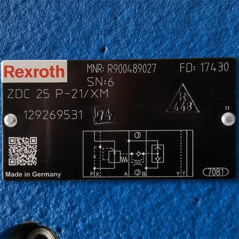 R900489027 ZDC25P-21/XM # Rexroth//力士乐