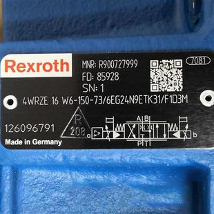 F1D3M比例方向阀全新正品 4WRZE16W6 6EG24N9ETK31 150