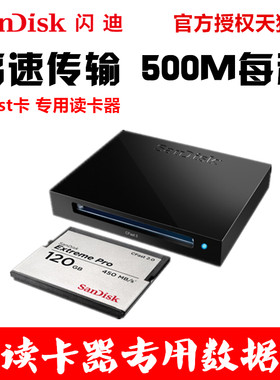 闪迪cfast2.0525m仅支持读卡器