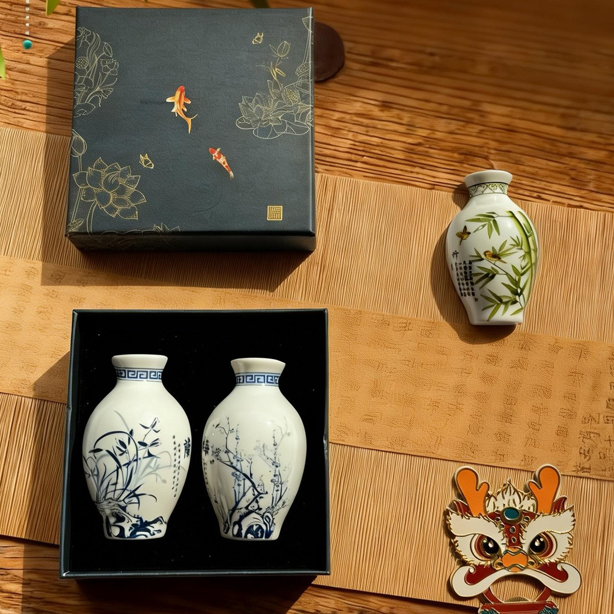 中国风特色文创伴手礼送老外客户创意礼盒/礼品套组