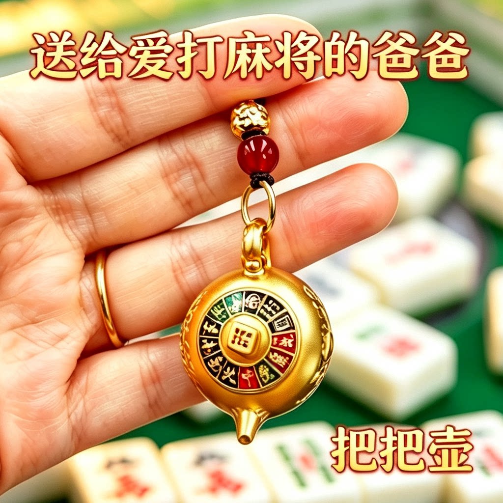 母亲节礼物实用生日礼物送妈妈奶奶婆婆爸爸爷爷创意麻将幸运物