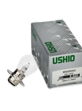 USHIO卤素灯SM-1630灯泡 6.5V2.75A 17.8W P15D 仪器灯SM-1630