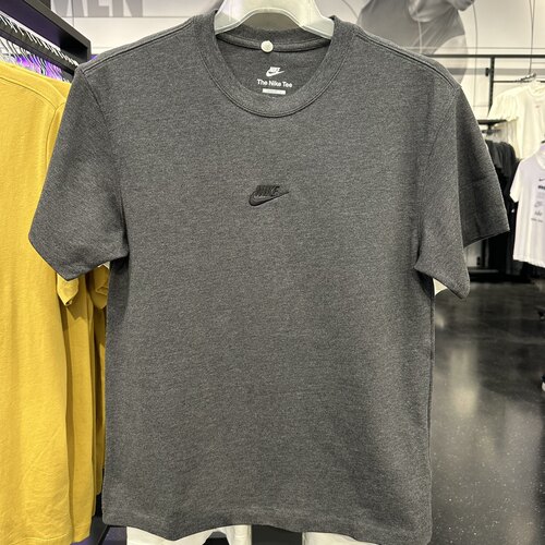 Nike耐克深灰色短袖男装跑步训练透气休闲运动T恤DN5241-254-072
