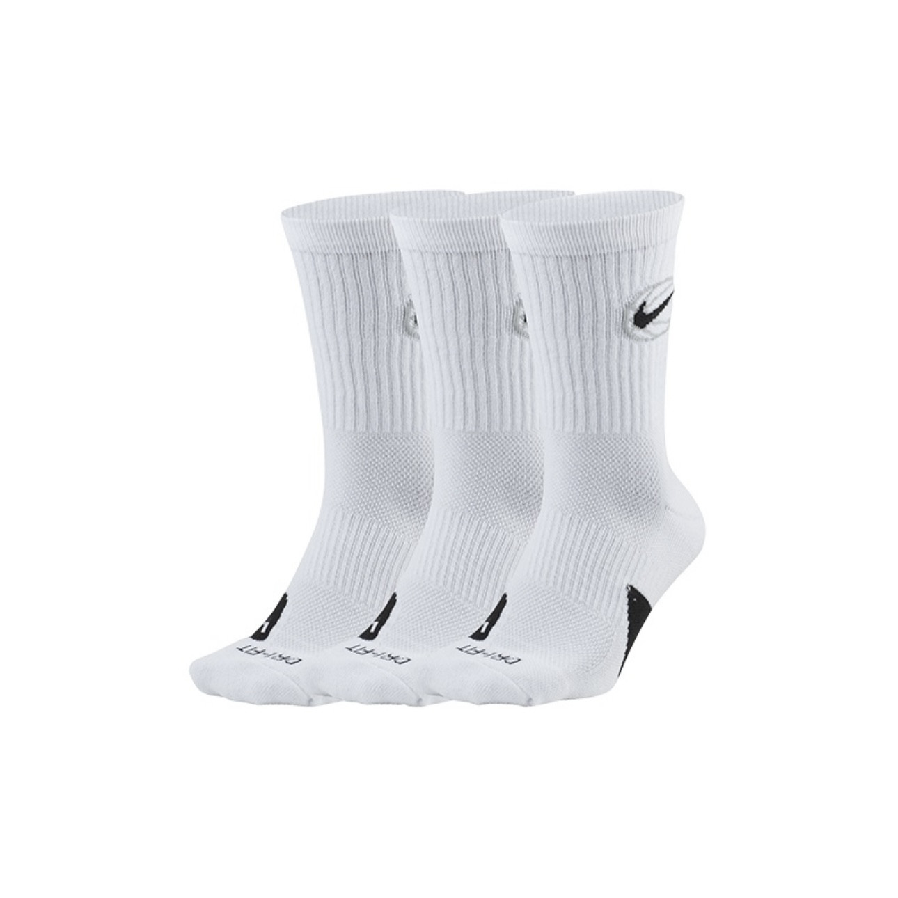 NIKE篮球袜ELITE精英袜加厚长筒毛巾底3双装体育生训练袜 DA2123