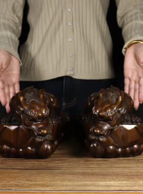 纯铜《镇水兽》上古瑞兽  碧水兽摆件 开业礼品 古玩收藏