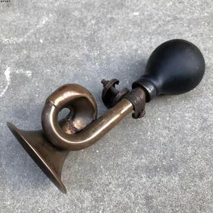 古玩收藏民国铜器老式汽车喇叭上海黄包车喇叭上海怀旧物件礼品