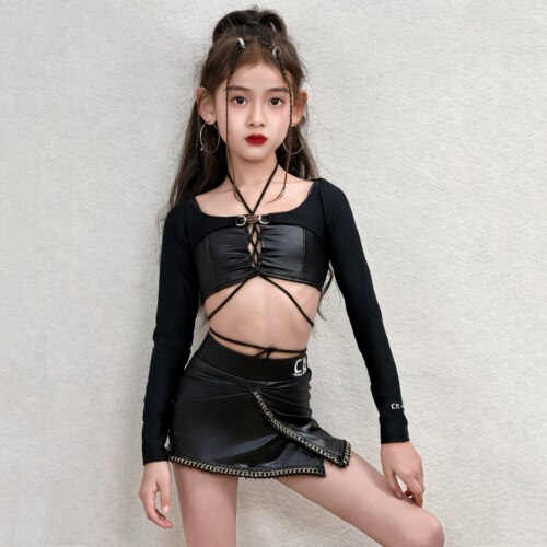 CD卡门2026新款机车女孩拉丁练功服专业舞蹈春夏新款连体透气舒适
