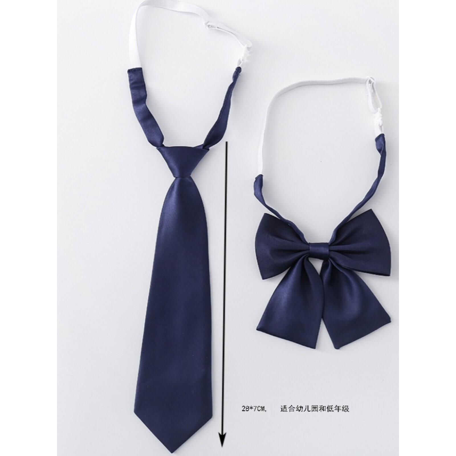 园服配饰领结女童装幼儿园儿童小学生班服免打班服领花校服蝴蝶结
