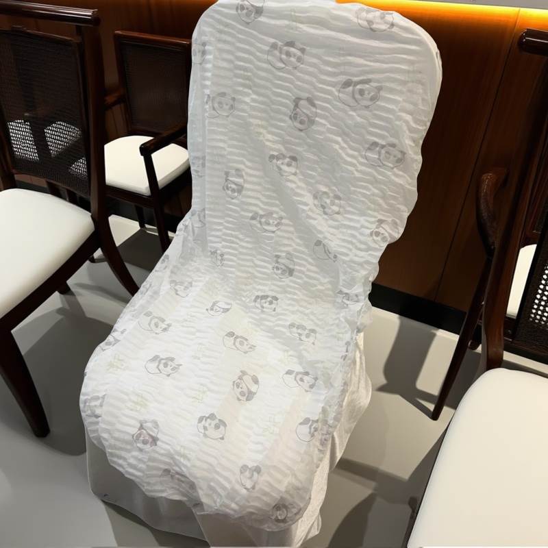 椅套罩万能椅子套防尘罩一次性餐椅酒店办公椅隔脏座椅遮灰套罩子