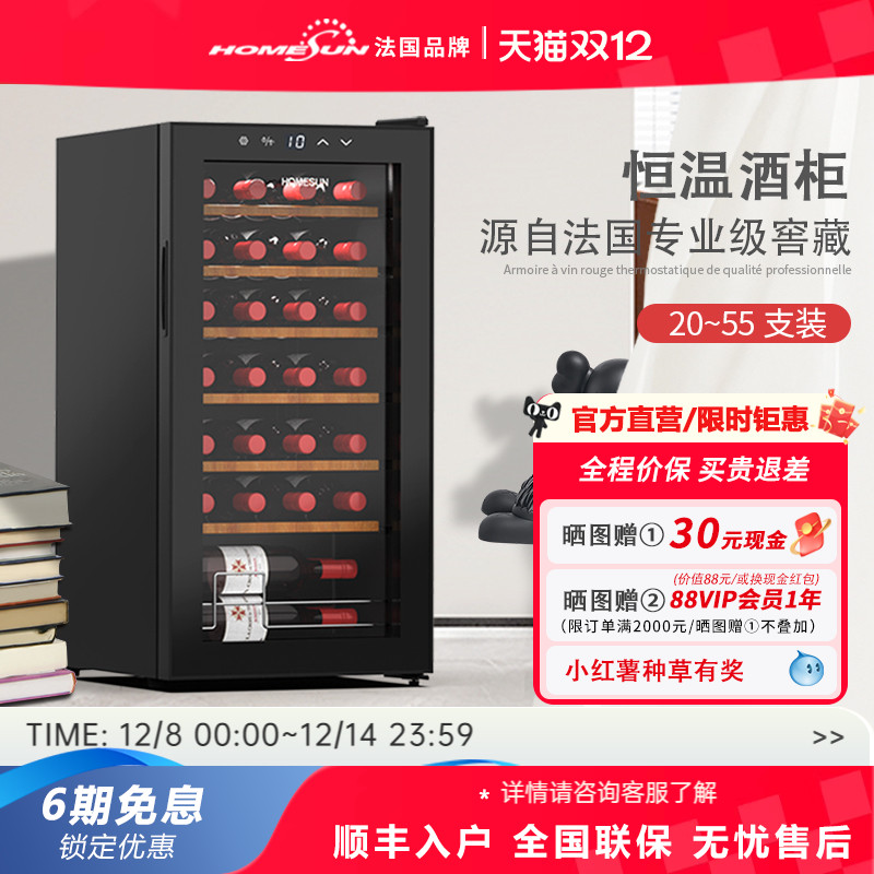 法国homesun家用小型红酒柜