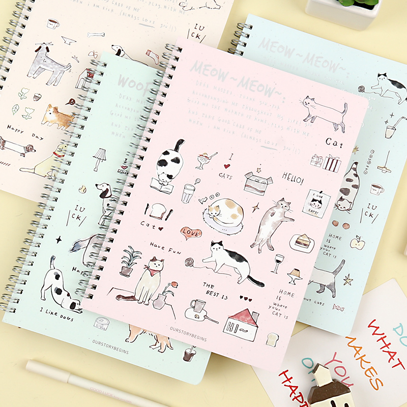 初品萌宠联盟线圈本笔记本B5