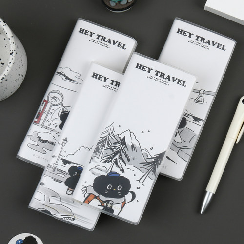 初品嘿仔在路上口袋胶套本b6